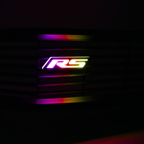 RS Flow Series LED Badge Emblem Logo - AutoLEDTech.com