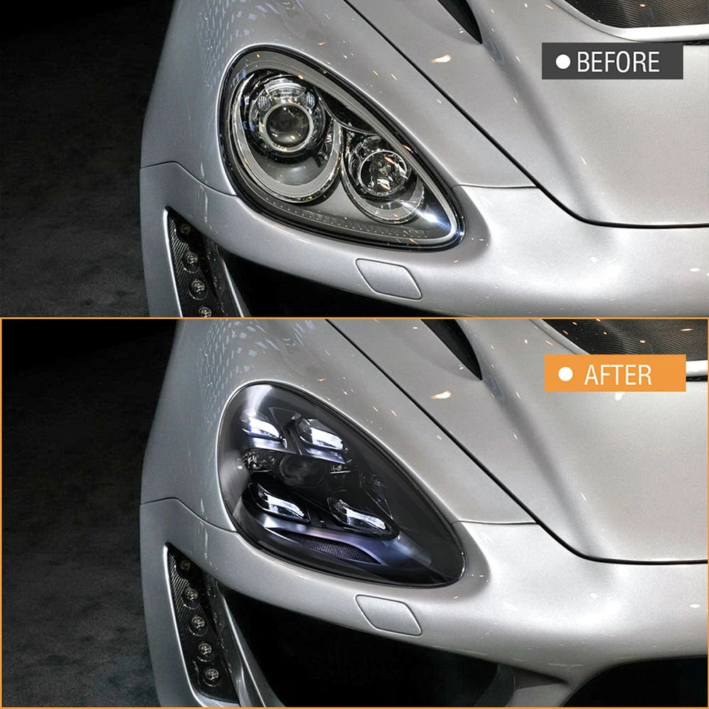 2011-2018 Porsche Cayenne 958 Matrix LED DRL Projector Headlights