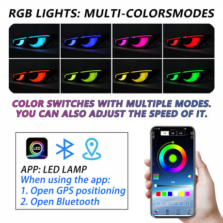 2014-2017 Infiniti Q50 Clear RGB Flow LED Tail Lights - AutoLEDTech.com