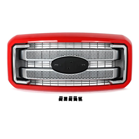 2011-2016 Ford Super Duty F250/F350 Platinum Grill - AutoLEDTech.com