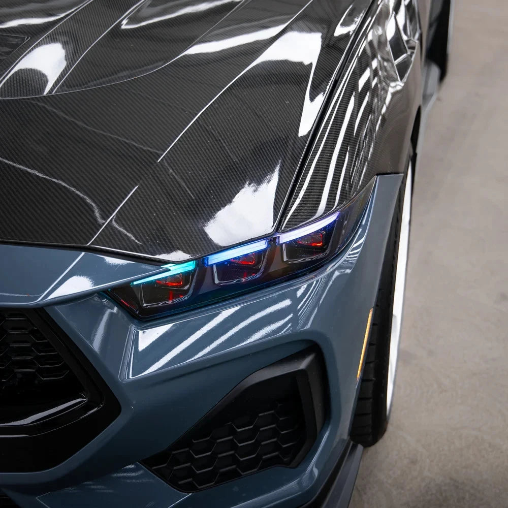 2024+ Ford Mustang RGB Flow Series LED DRL Headlights