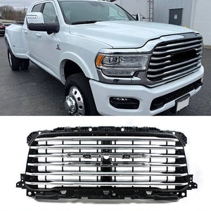 2019-2024 Ram 2500 3500 HD Painted Limited Longhorn Grill - AutoLEDTech.com