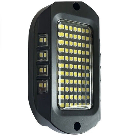 Hyper Pro Series MAX 104W PURE WHITE LED Rock Lights Pod Kit (9100 Lm)