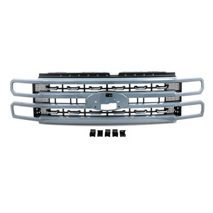 2023-2027+ Ford Super Duty F250/F350 Platinum Grill - AutoLEDTech.com