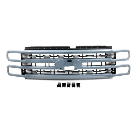 2023-2027+ Ford Super Duty F250/F350 Platinum Grill - AutoLEDTech.com