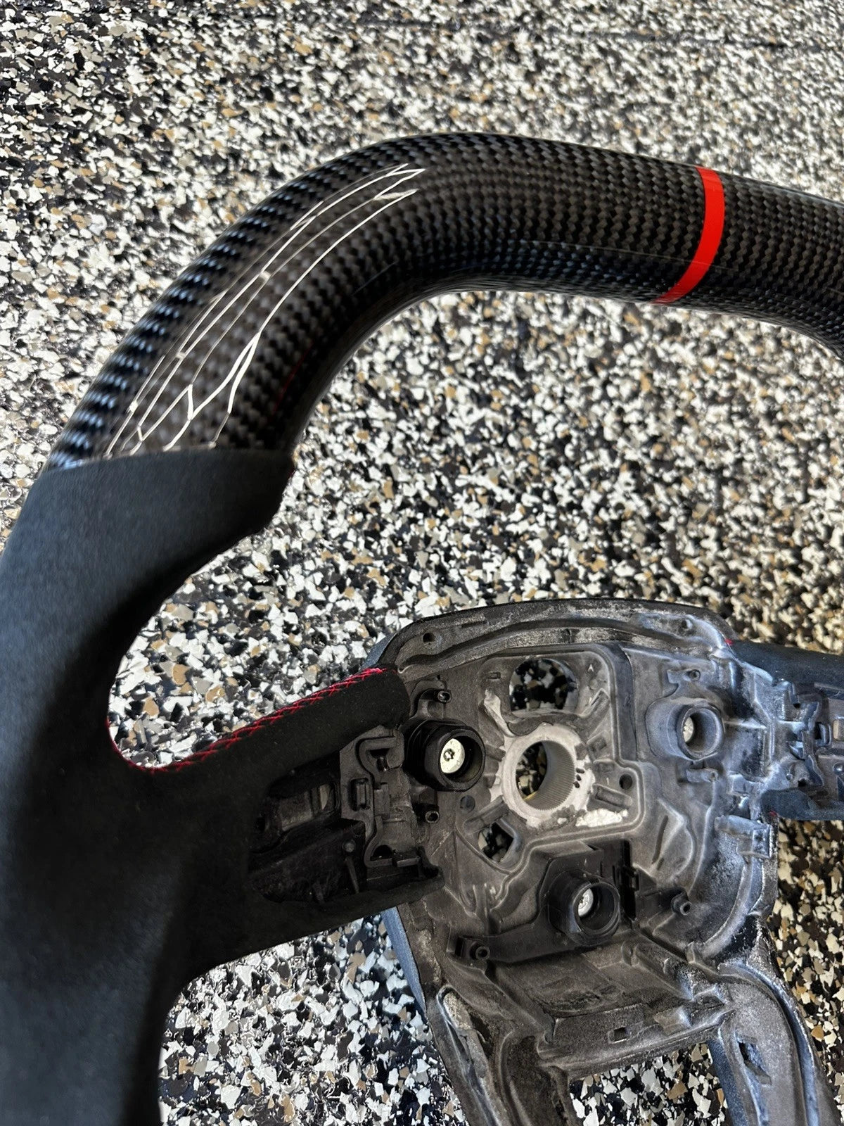 Lamborghini Urus Custom Carbon Fiber Steering Wheel - IN STOCK