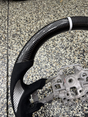 2015-2023 Ford Mustang Carbon Fiber Steering Wheel - IN STOCK