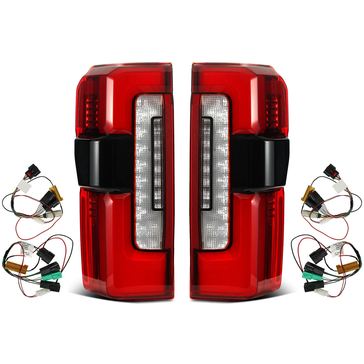 2023-2027+ Ford Super Duty Halogen to LED Tail Lights Upgrade
