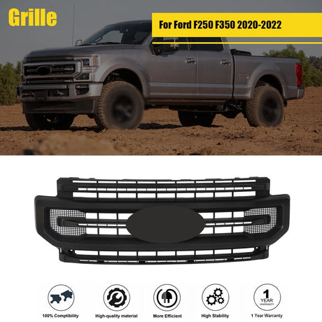 2020-2022 Ford Super Duty F250/F350 Platinum Grill - AutoLEDTech.com