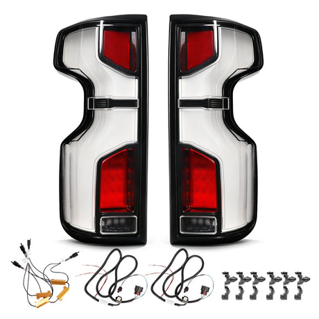 2019-2026 Chevy Silverado Halogen to LED Upgrade Tail Lights - AutoLEDTech.com