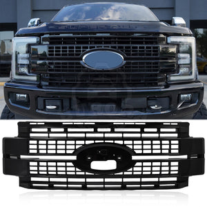 2017-2019 Ford Super Duty F250/F350 Platinum Grill - AutoLEDTech.com