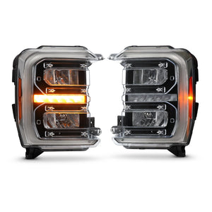 2023-2027+ Ford Super Duty Halogen to LED Headlight Conversion + Harness Kit - AutoLEDTech.com