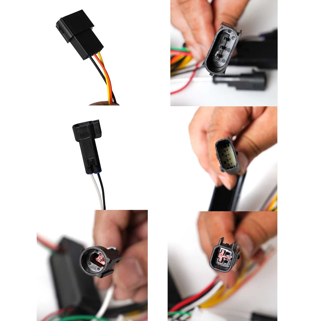 2023-2027+ Ford Super Duty Halogen to LED Headlight Conversion + Harness Kit - AutoLEDTech.com
