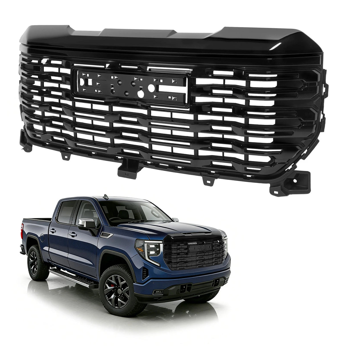 2022-2026+ GMC Sierra 1500 Painted Denali AT4 Grill