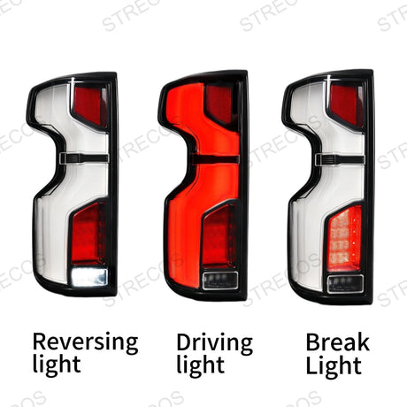 2019-2026 Chevy Silverado Halogen to LED Upgrade Tail Lights - AutoLEDTech.com