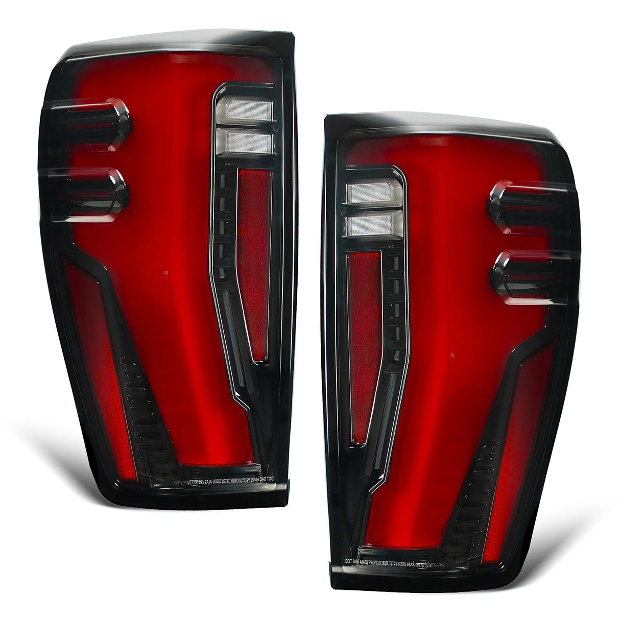 2019-2026 GMC Sierra 2024+ HD Style LED Tail Lights - AutoLEDTech.com