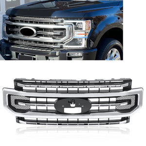 2020-2022 Ford Super Duty F250/F350 Platinum Grill - AutoLEDTech.com