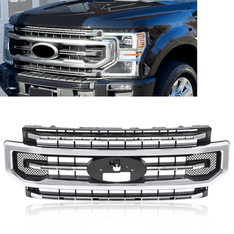 2020-2022 Ford Super Duty F250/F350 Platinum Grill - AutoLEDTech.com