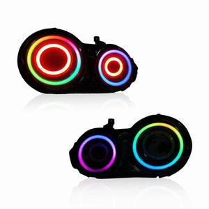 2008-2024 Nissan GTR R35 RGB Flow Smoked LED Tail Lights