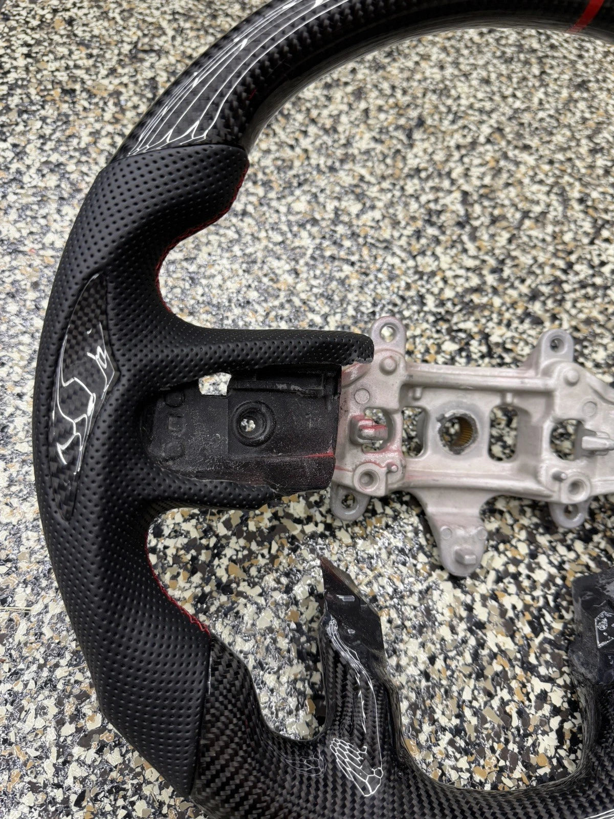 2021-2026+ Ram TRX 1500 Custom Carbon Fiber Steering Wheel - IN STOCK