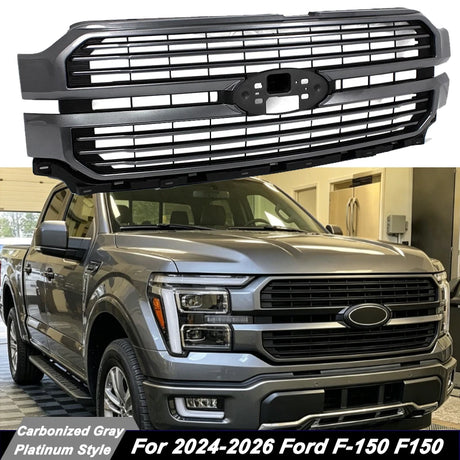 2024-2027+ Ford F150 Lariat Platinum Grill - AutoLEDTech.com
