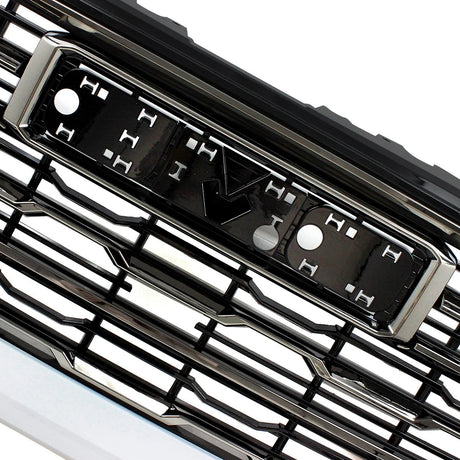 2024-2026+ GMC Sierra HD Painted AT4 Denali Grill - AutoLEDTech.com
