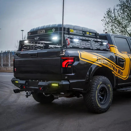 2015-2020 Ford F150 & Raptor Smoked 24+ Style LED Tail Lights - AutoLEDTech.com