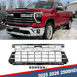 2024-2026+ Chevy Silverado HD Painted LTZ High Country Grill