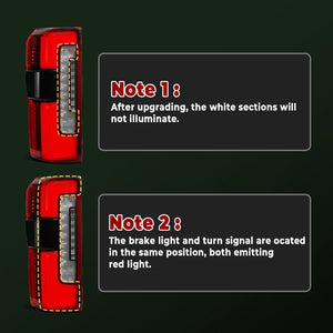 2023-2027+ Ford Super Duty Halogen to LED Tail Lights Upgrade