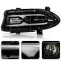 2015-2023 Dodge Charger FACELIFT DURANGO RGBW Flow Series LED DRL Headlights