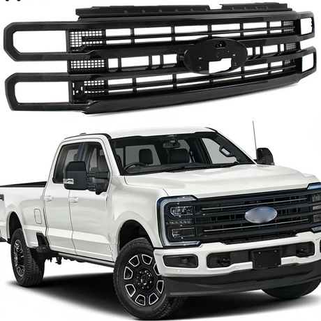 2023-2026+ Ford Super Duty F250/F350 Platinum Plus Grill - AutoLEDTech.com