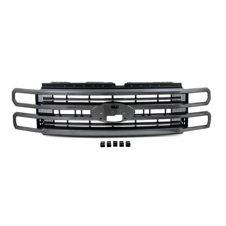 2023-2027+ Ford Super Duty F250/F350 Platinum Grill - AutoLEDTech.com