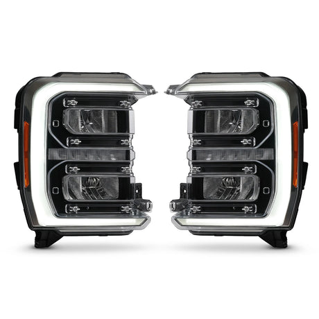 2023-2027+ Ford Super Duty Halogen to LED Headlight Conversion + Harness Kit - AutoLEDTech.com