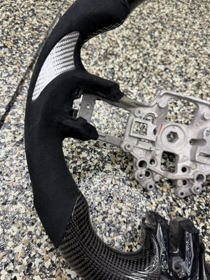 2015-2023 Ford Mustang Carbon Fiber Steering Wheel - IN STOCK