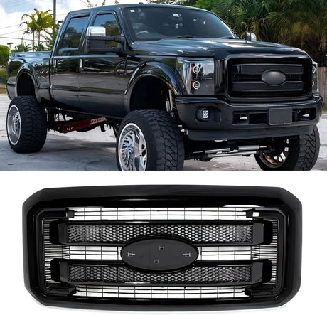 2011-2016 Ford Super Duty F250/F350 Platinum Grill - AutoLEDTech.com
