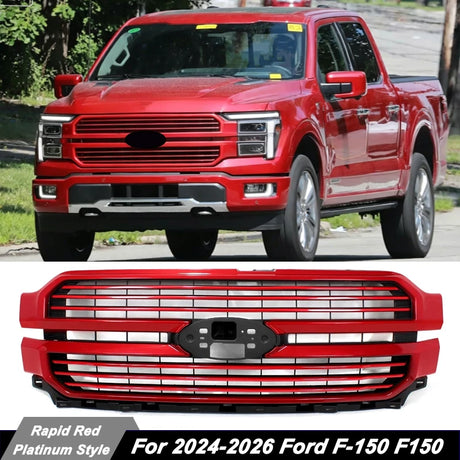 2024-2027+ Ford F150 Lariat Platinum Grill - AutoLEDTech.com