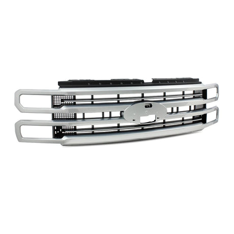 2023-2027+ Ford Super Duty F250/F350 Platinum Grill - AutoLEDTech.com