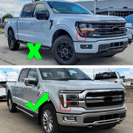 2024-2027+ Ford F150 Lariat Platinum Grill - AutoLEDTech.com