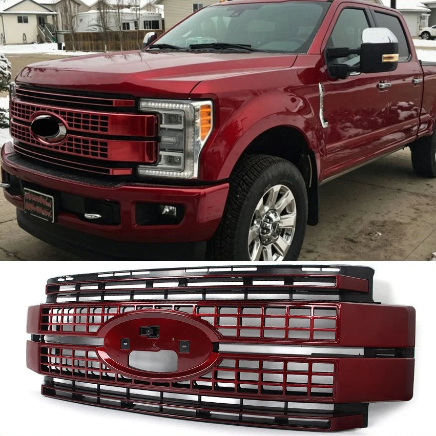 2017-2019 Ford Super Duty F250/F350 Platinum Grill (Painted)