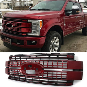 2017-2019 Ford Super Duty F250/F350 Platinum Grill (Painted)