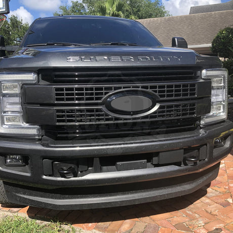 2017-2019 Ford Super Duty F250/F350 Platinum Grill - AutoLEDTech.com