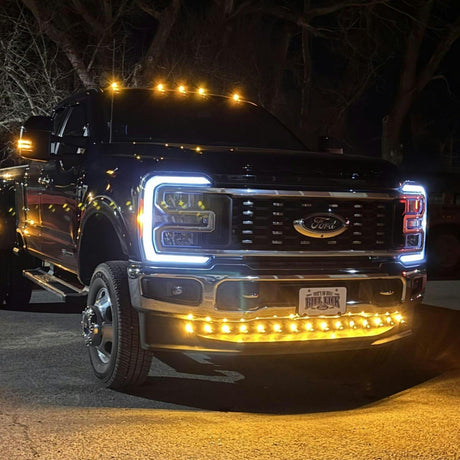 Semi Truck LED Bumper Accent Running Lights Kit - AutoLEDTech.com