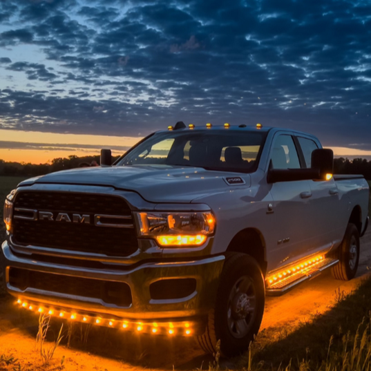 Semi Truck LED Bumper Accent Running Lights Kit - AutoLEDTech.com