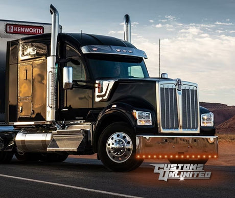 Semi Truck LED Bumper Accent Running Lights Kit - AutoLEDTech.com