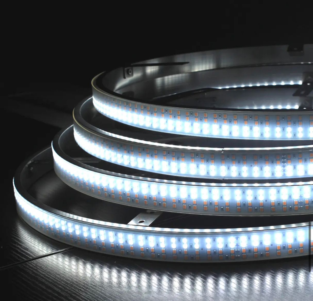 12 Row Scanning + Turn White LED Wheel Ring Lights Kit