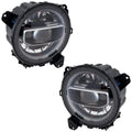 2018-2023+ Jeep Wrangler Gladiator JL JT RGBW Flow Series LED Projector Halo Headlights