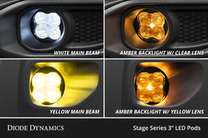 2018-2021 Subaru WRX RGBW Flow Series LED DRL Fog Lights Bezels