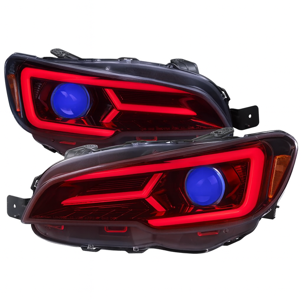 2015-2021 Subaru WRX RGBW Flow Series LED DRL Custom Headlights