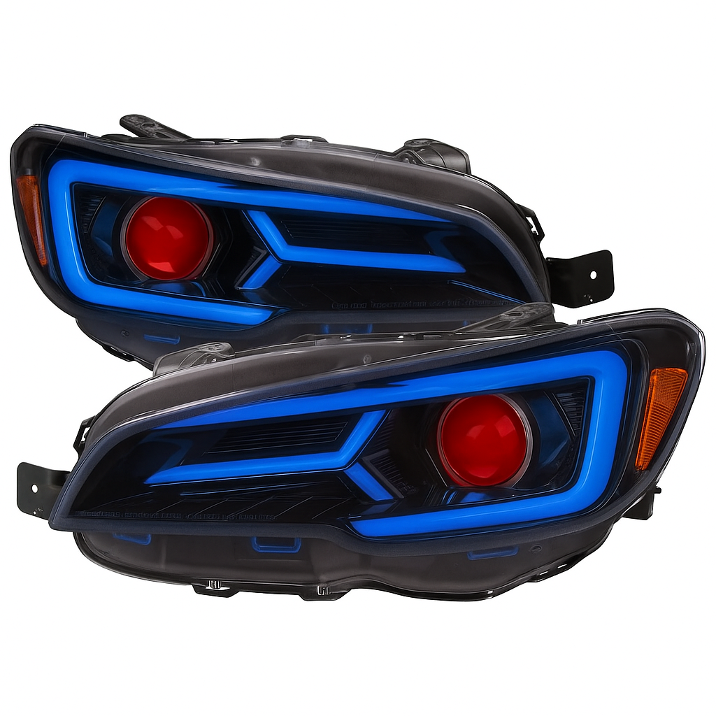 2015-2021 Subaru WRX RGBW Flow Series LED DRL Custom Headlights