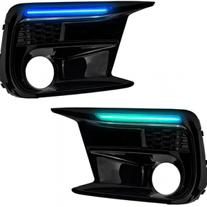 2018-2021 Subaru WRX RGBW Flow Series LED DRL Fog Lights Bezels